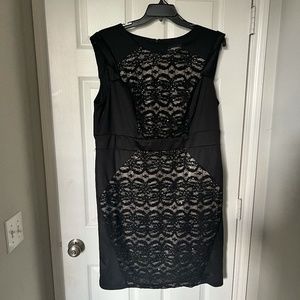 R & M Richards Lace Sheath Cocktail Dress 18w